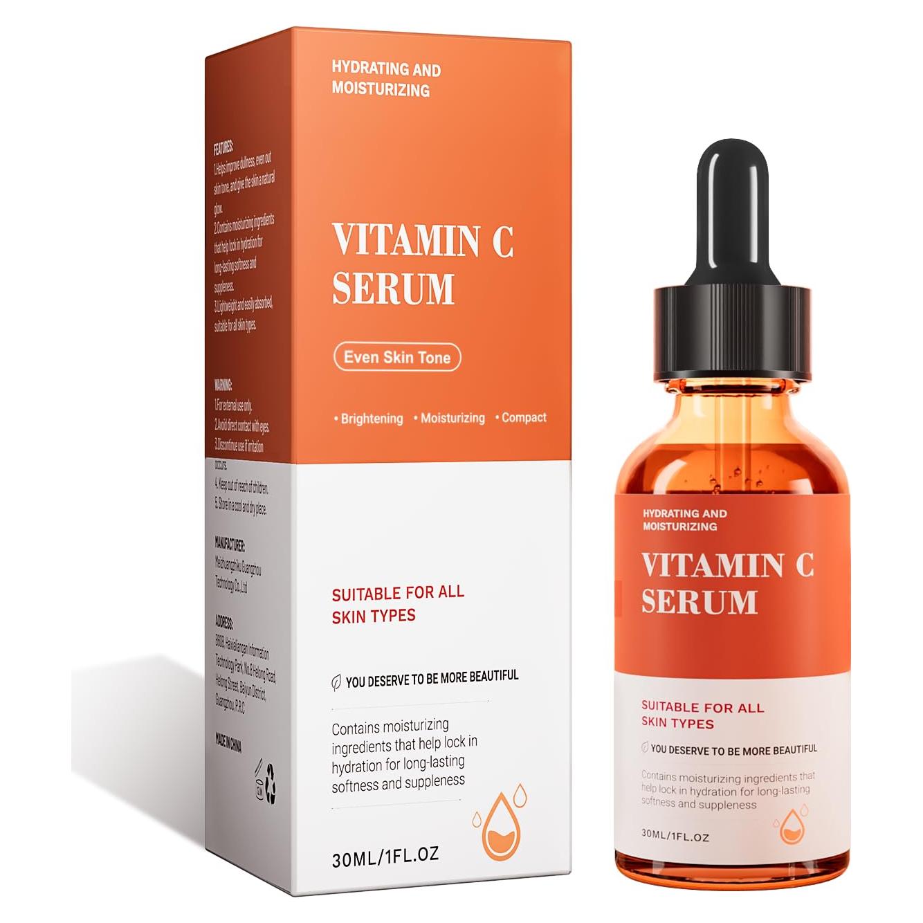 Suero Facial Antienvejecimiento Tinclen 29.57 ml Vitamina C