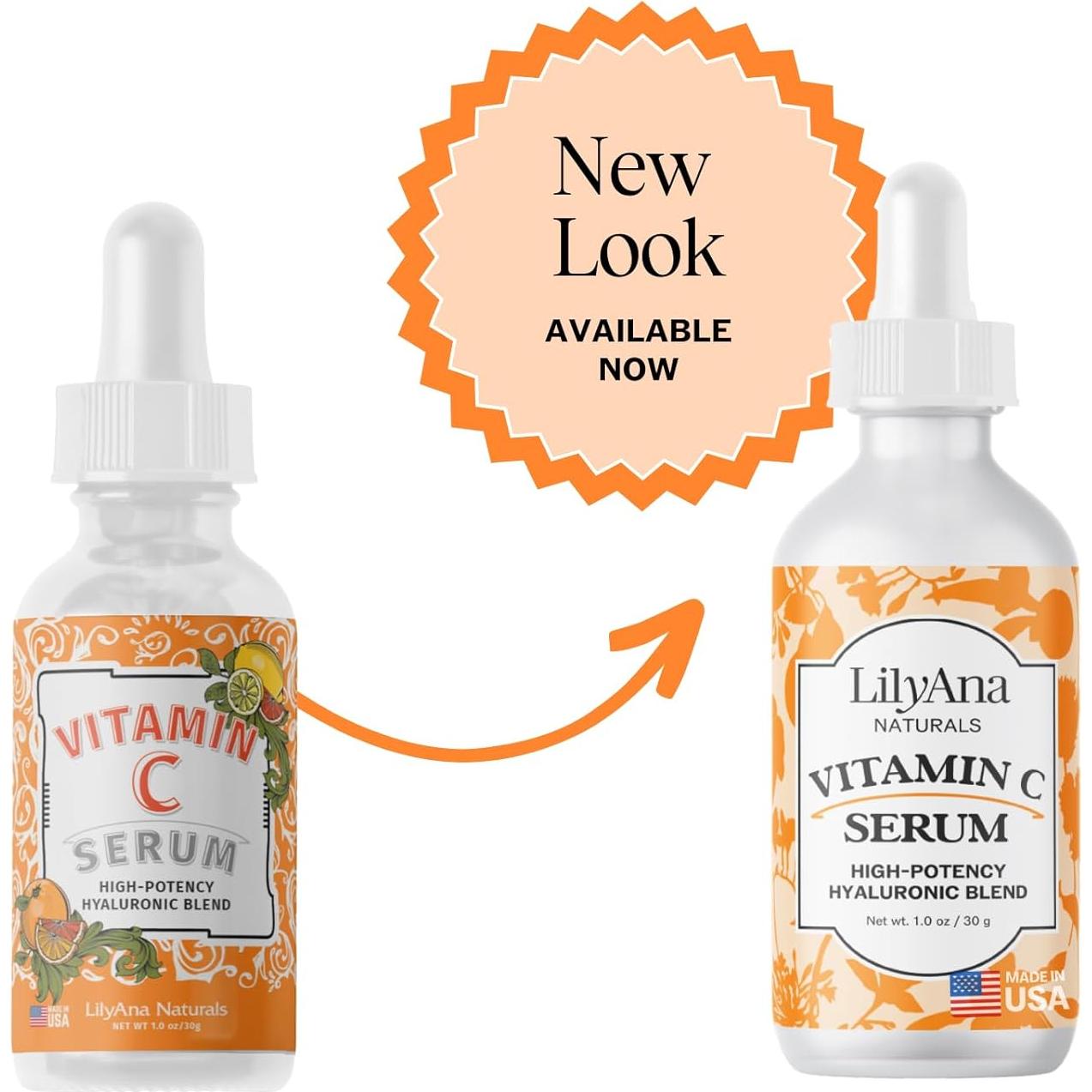 Suero de Vitamina C LilyAna Naturals 30 ml x 2 - Antienvejecimiento