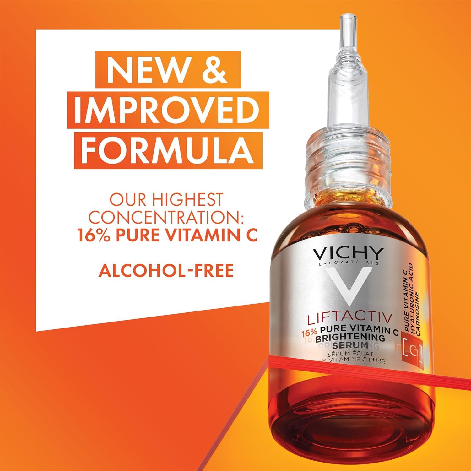 Suero Facial Vichy LiftActiv 16% Vitamina C 19.8 ml Antienvejecimiento