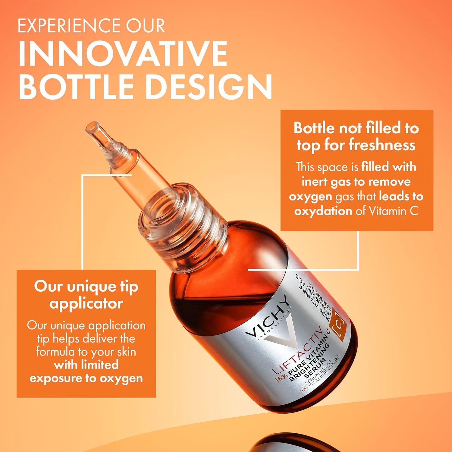 Suero Facial Vichy LiftActiv 16% Vitamina C 19.8 ml Antienvejecimiento