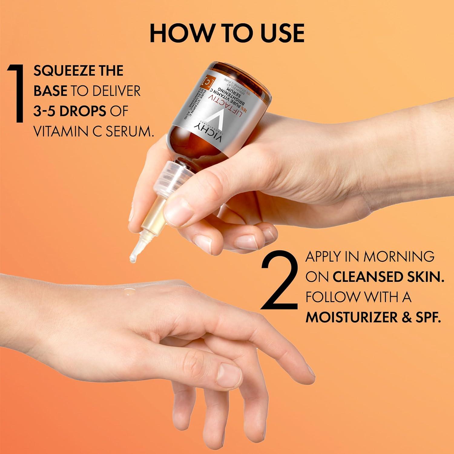 Suero Facial Vichy LiftActiv 16% Vitamina C 19.8 ml Antienvejecimiento