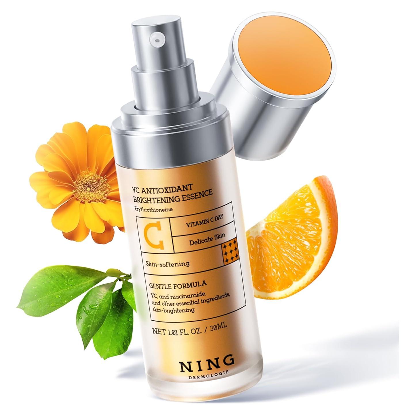 Suero Facial Vitamina C Ning Dermologie 28.5ml Antienvejecimiento
