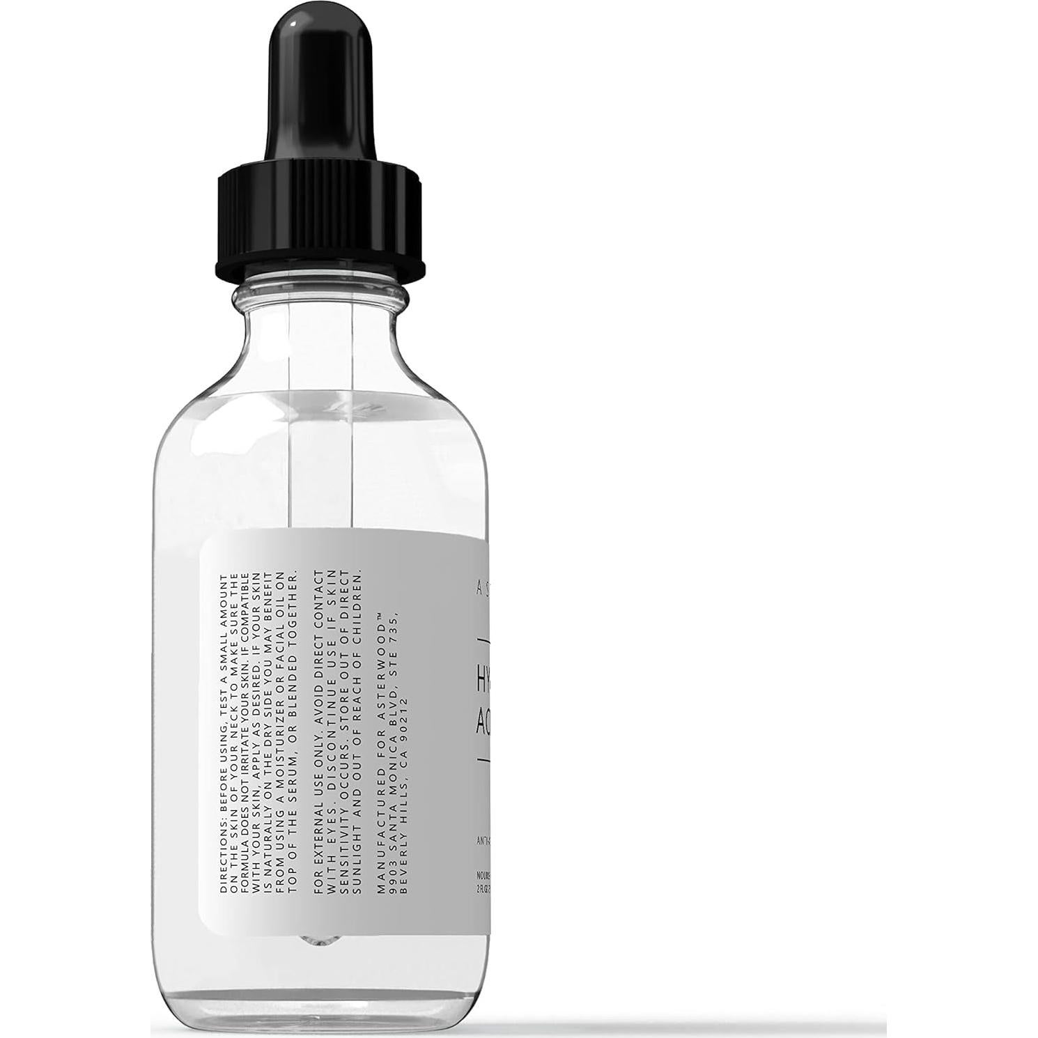 Suero de Ácido Hialurónico Asterwood 29.57 ml - Hidratante Antienvejecimiento