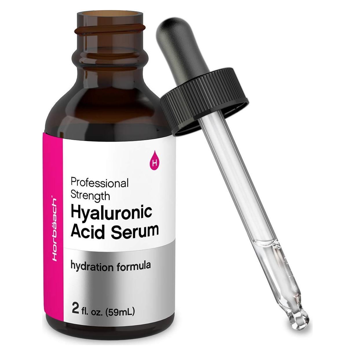 Suero Hidratante Ácido Hialurónico Horbaach 60 ml Libre Parabenos