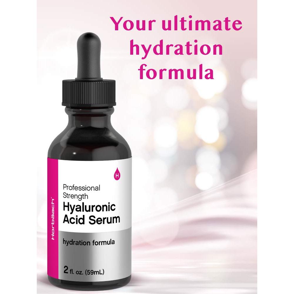 Suero Hidratante Ácido Hialurónico Horbaach 60 ml Libre Parabenos