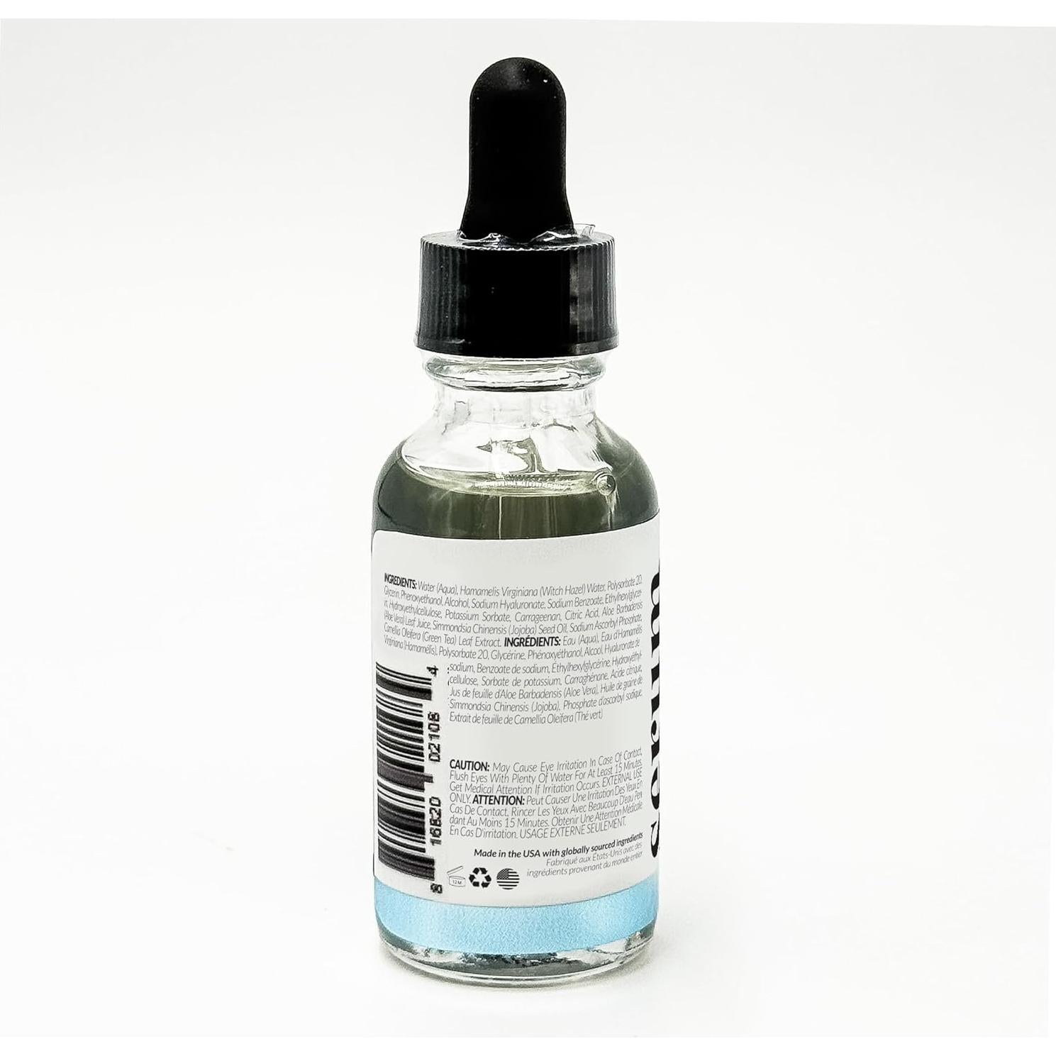 Suero Facial Antienvejecimiento ArtNaturals 29.57 ml - Ácido Hialurónico, Vitamina C y E