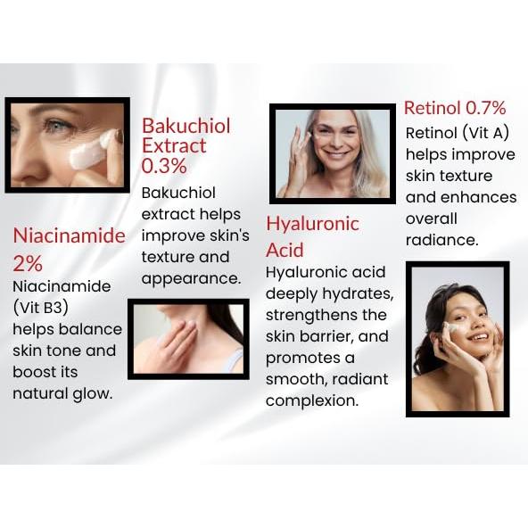 Crema Hidratante de Retinol 50 ml Essentially KateS - Antiarrugas