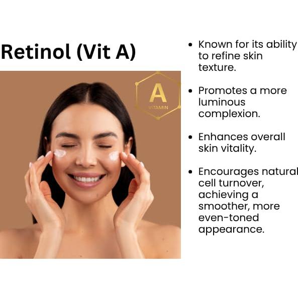 Crema Hidratante de Retinol 50 ml Essentially KateS - Antiarrugas