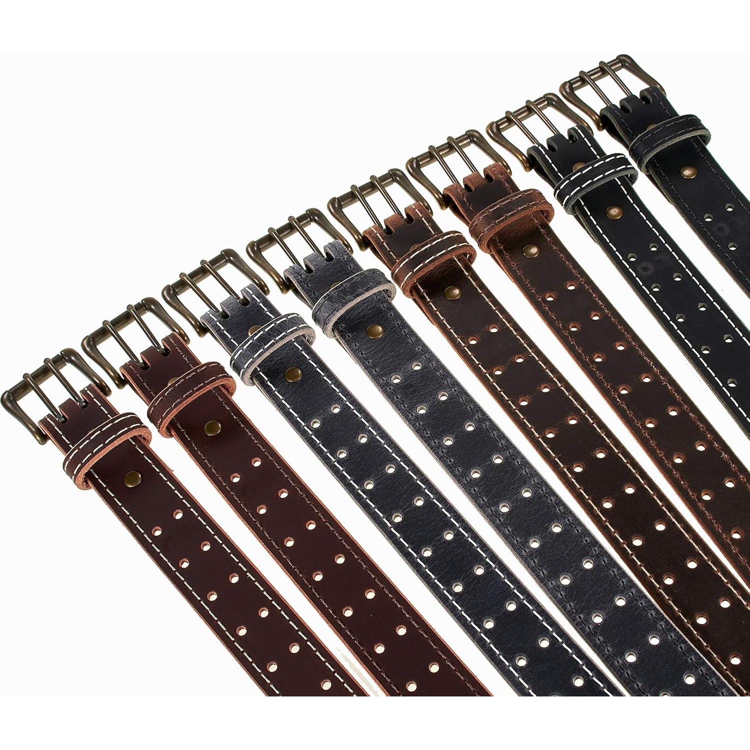 Cinturón de Cuero Clásico Nohma 76,2 cm Doble Punta