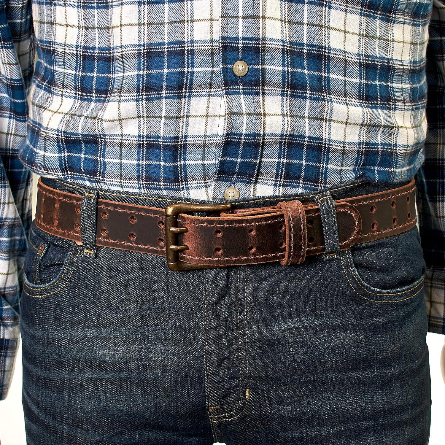 Cinturón de Cuero Clásico Nohma 76,2 cm Doble Punta