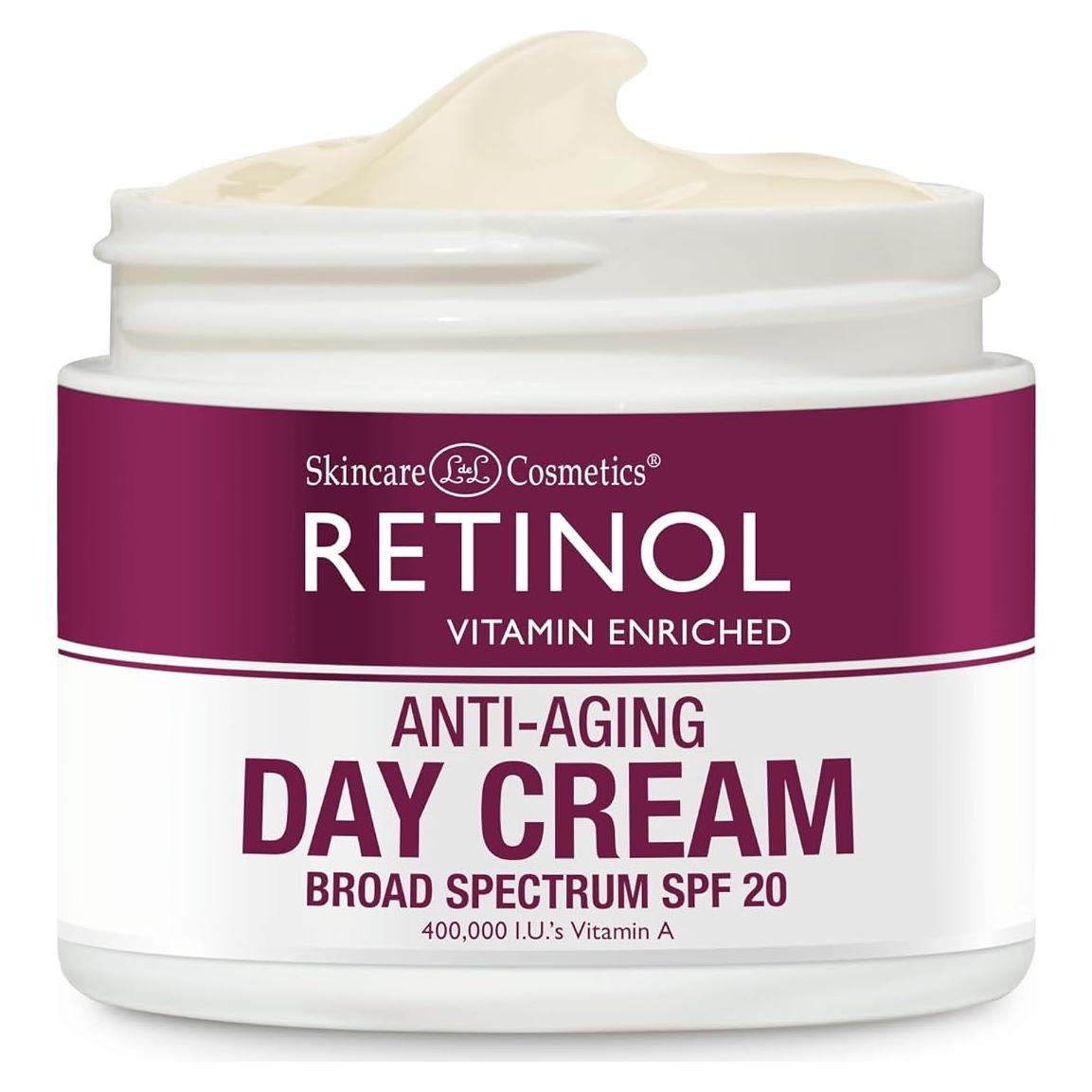 Crema de Día LdeL Cosmetics con Retinol y SPF 20 - 48.19g