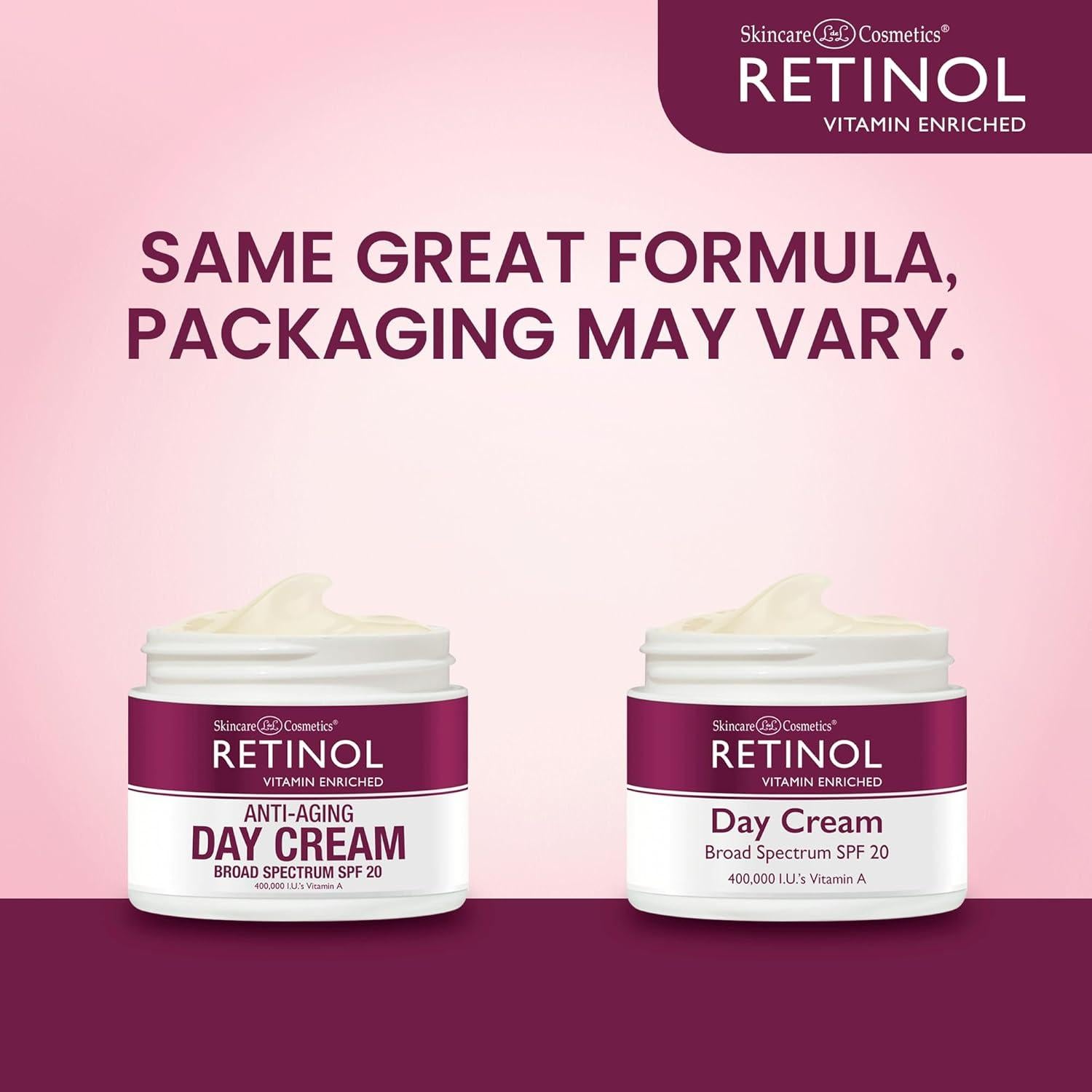 Crema de Día LdeL Cosmetics con Retinol y SPF 20 - 48.19g