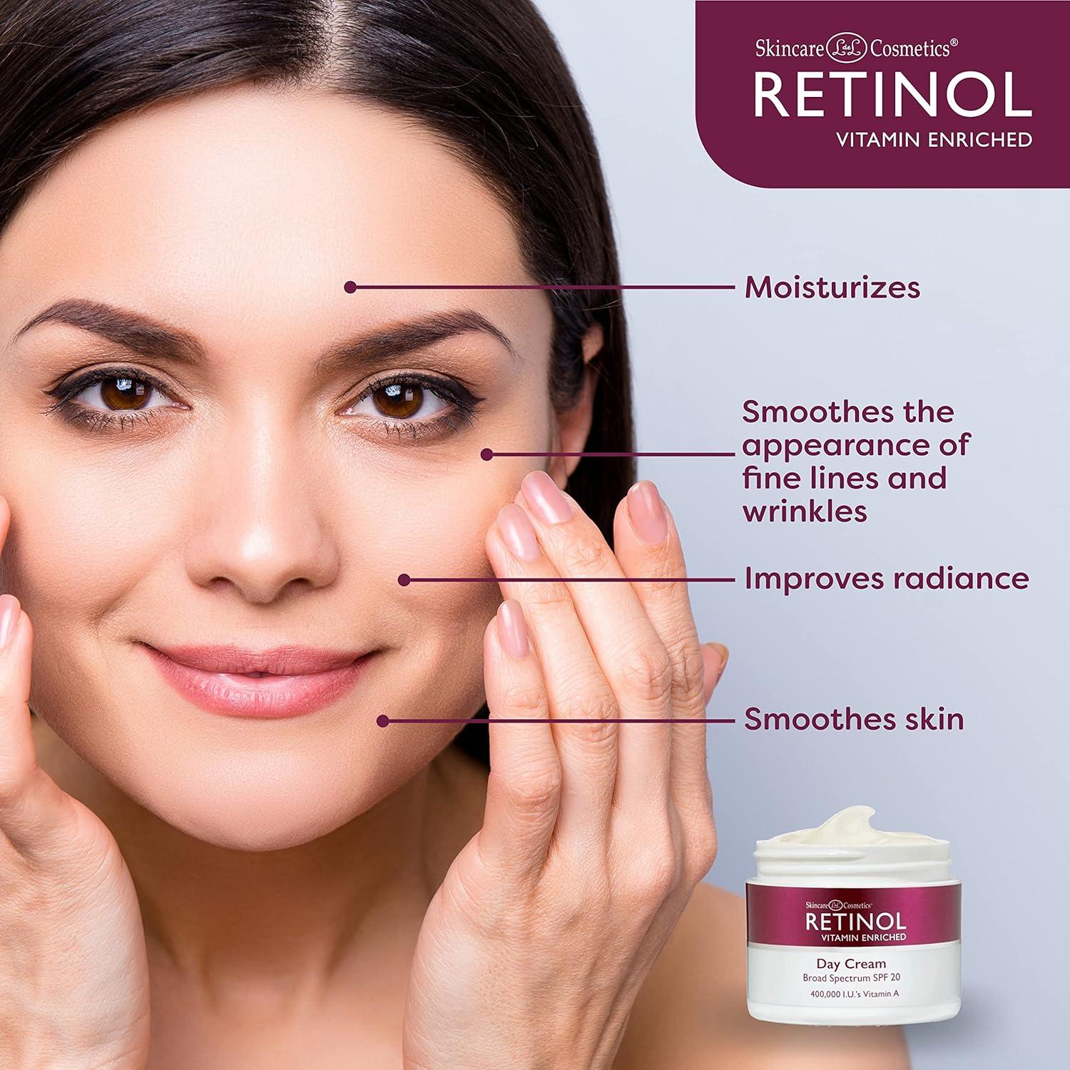 Crema de Día LdeL Cosmetics con Retinol y SPF 20 - 48.19g