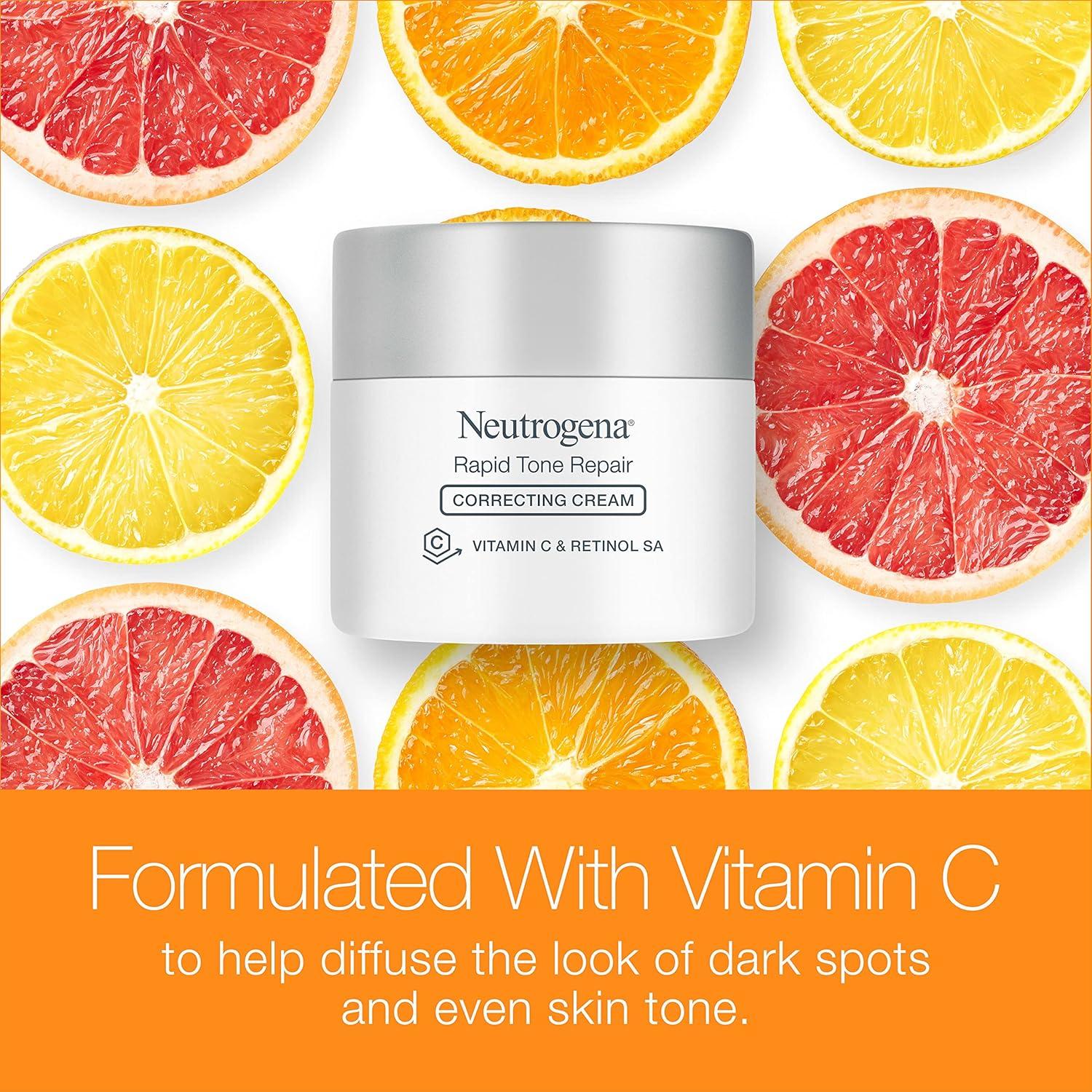 Crema Correctora Neutrogena Retinol + Vitamina C 48.2 g