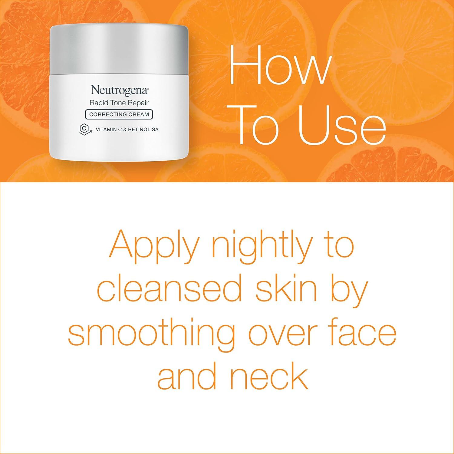 Crema Correctora Neutrogena Retinol + Vitamina C 48.2 g