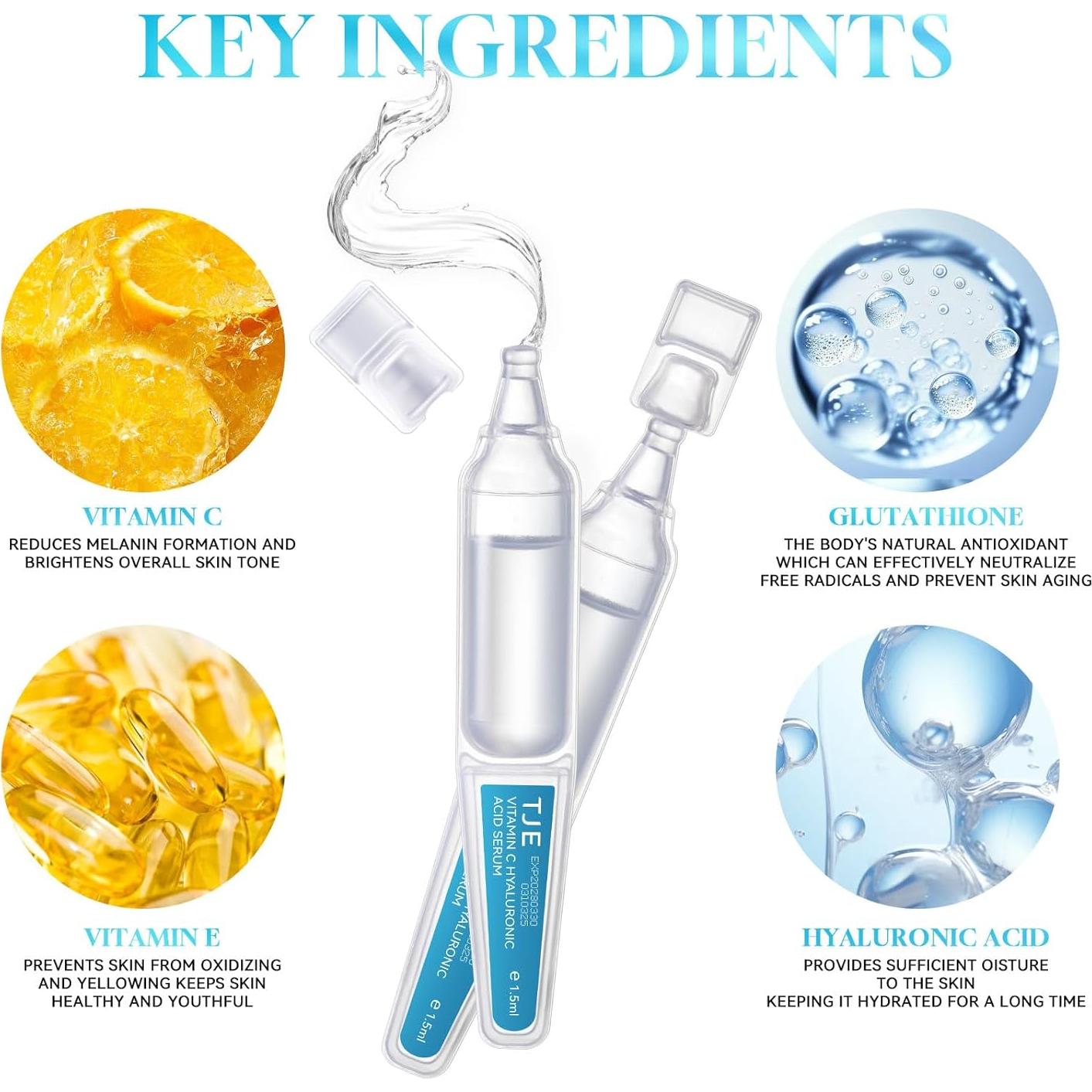 Suero Facial Ácido Hialurónico 5% TJE 30x1.5ml Hidratante