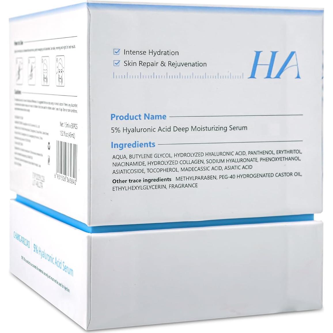 Suero Ultra Hidratante 5% Ácido Hialurónico CHANGARLOAD 30ml