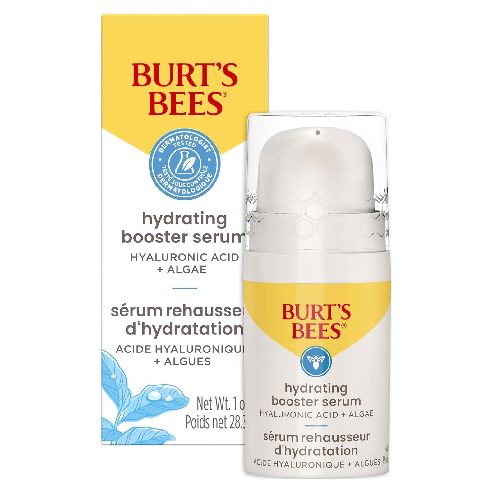 Suero Facial Hidratante Burt's Bees 28.35 ml Ácido Hialurónico