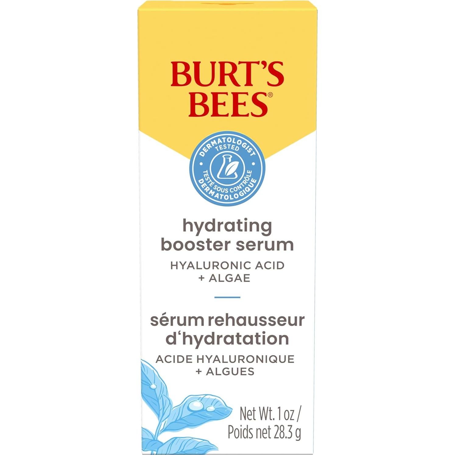 Suero Facial Hidratante Burt's Bees 28.35 ml Ácido Hialurónico