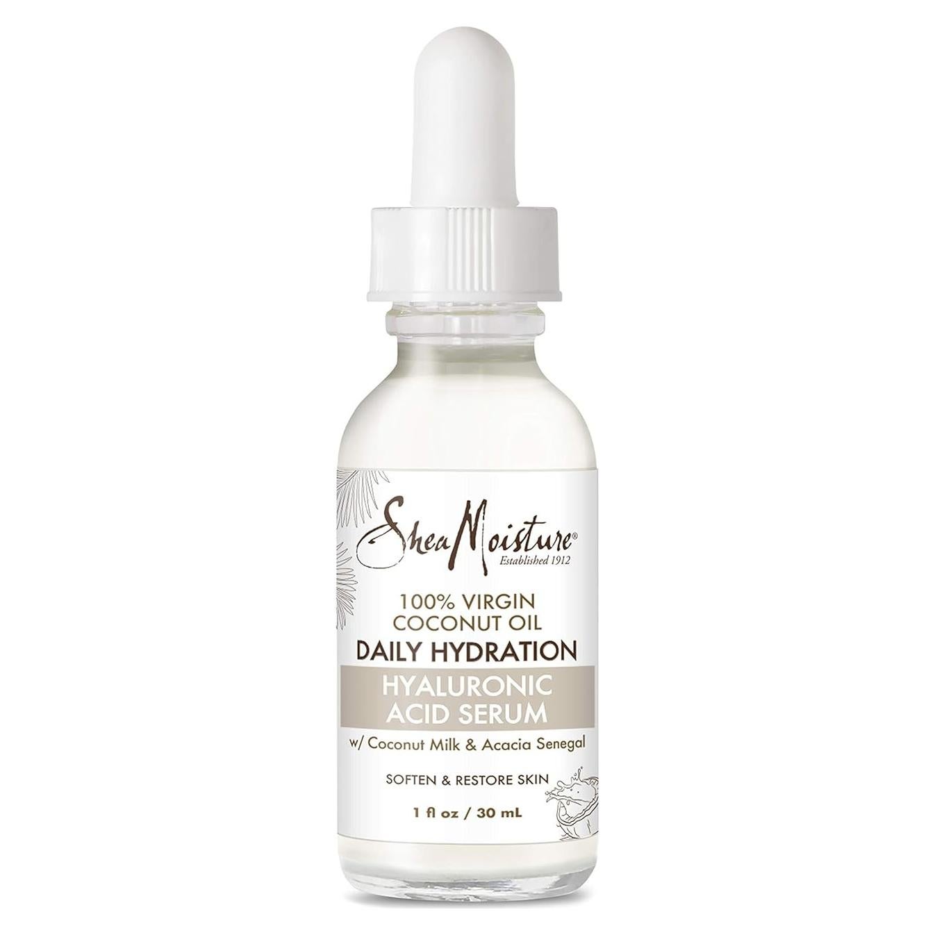 Suero Facial SheaMoisture Ácido Hialurónico 29.57 ml Piel Seca