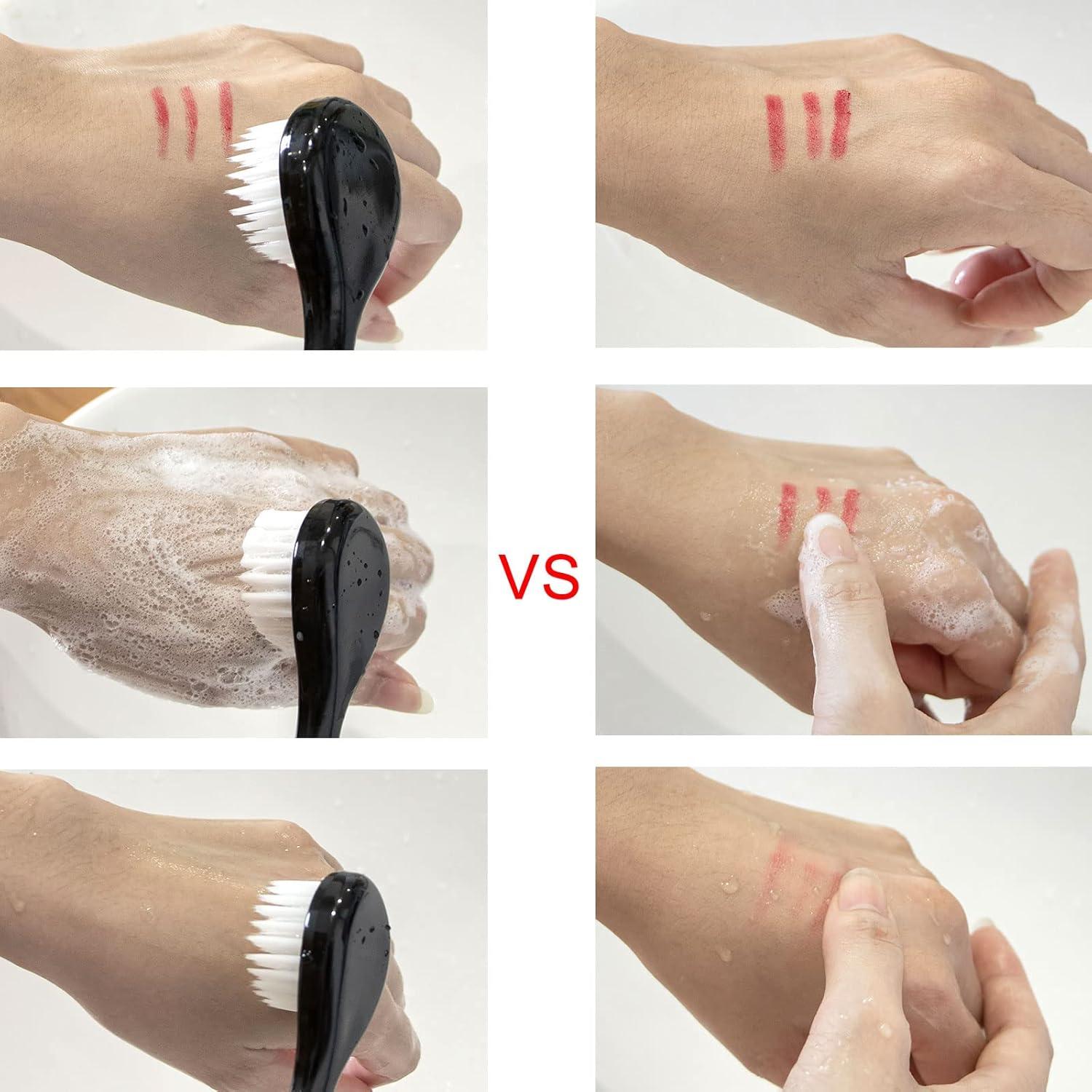 Cepillo Facial de Limpieza Useekoo 3 Pcs Cerdas Suaves