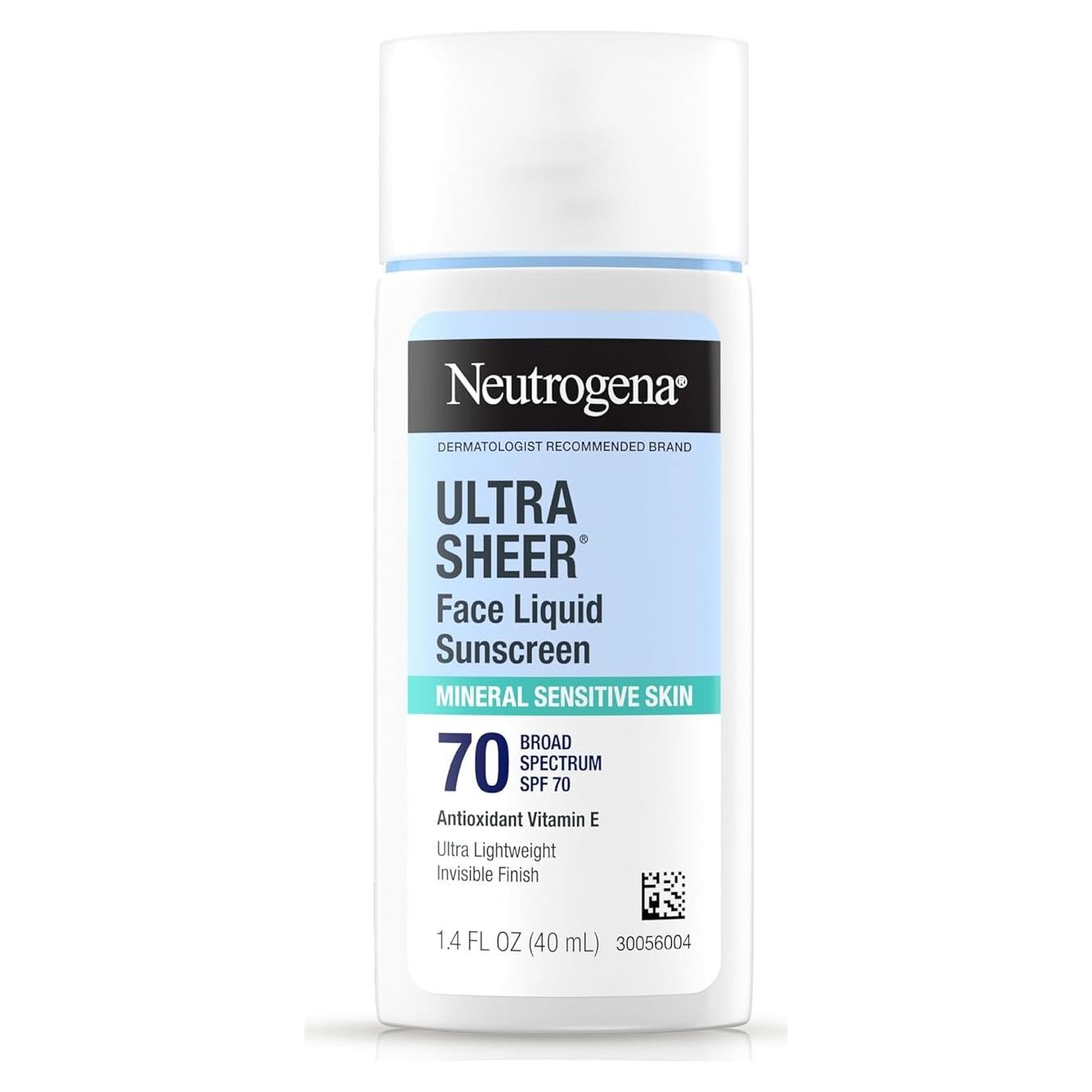 Protector Solar Facial Neutrogena Ultra Sheer SPF 70 41.2 ml