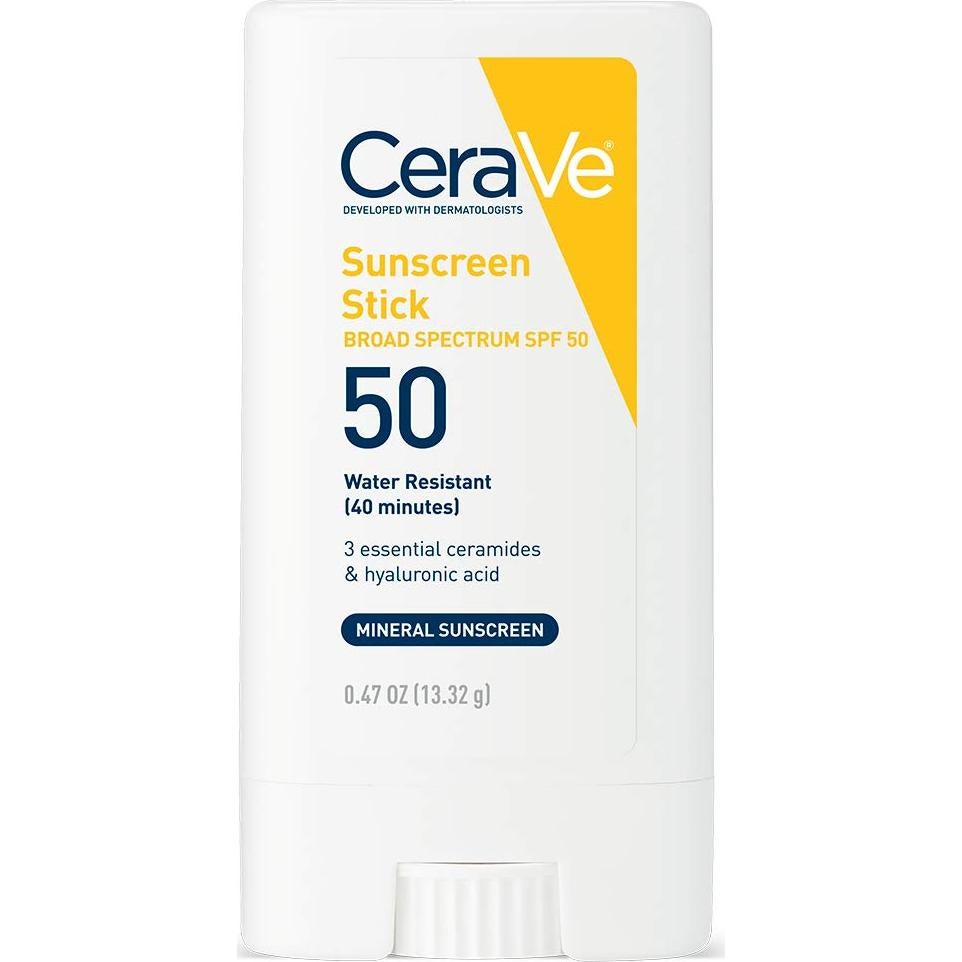 CeraVe Barra Solar Facial Mineral SPF 50 - 100% Mineral