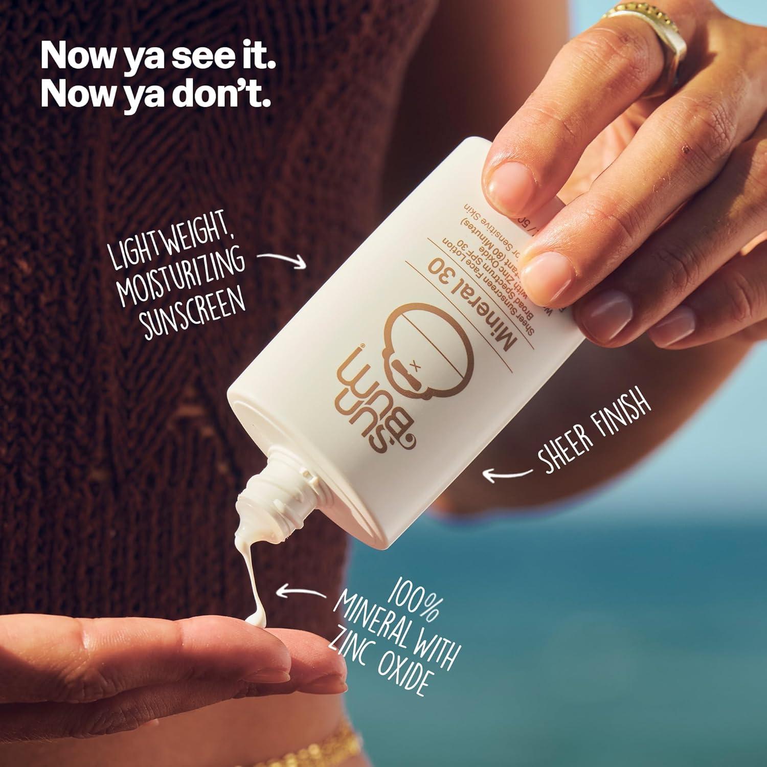 Protector Solar Facial Mineral SPF 30 Sun Bum - 48.2 g