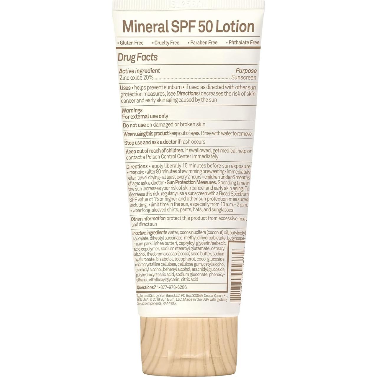 Loción Solar Baby Bum SPF 50 - Sun Bum - 88.72 ml - Piel Sensible