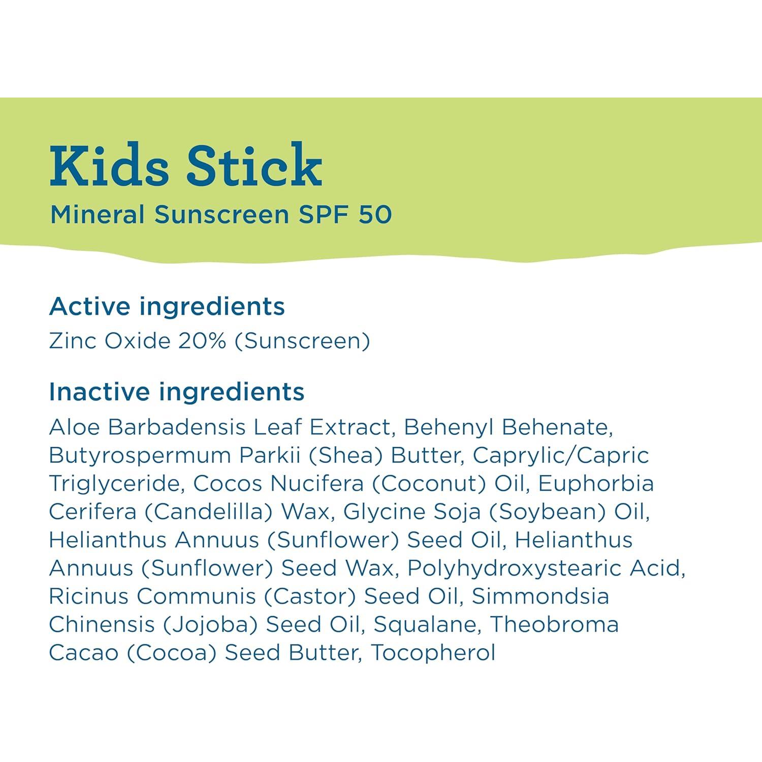 Protección Solar Mineral Blue Lizard Kids SPF 50 - 14 g