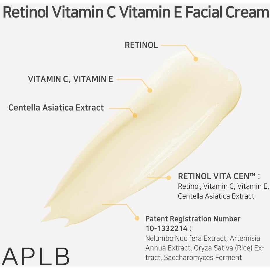 Crema Facial Retinol Vitamina C E 55.4 ml UL Corporation