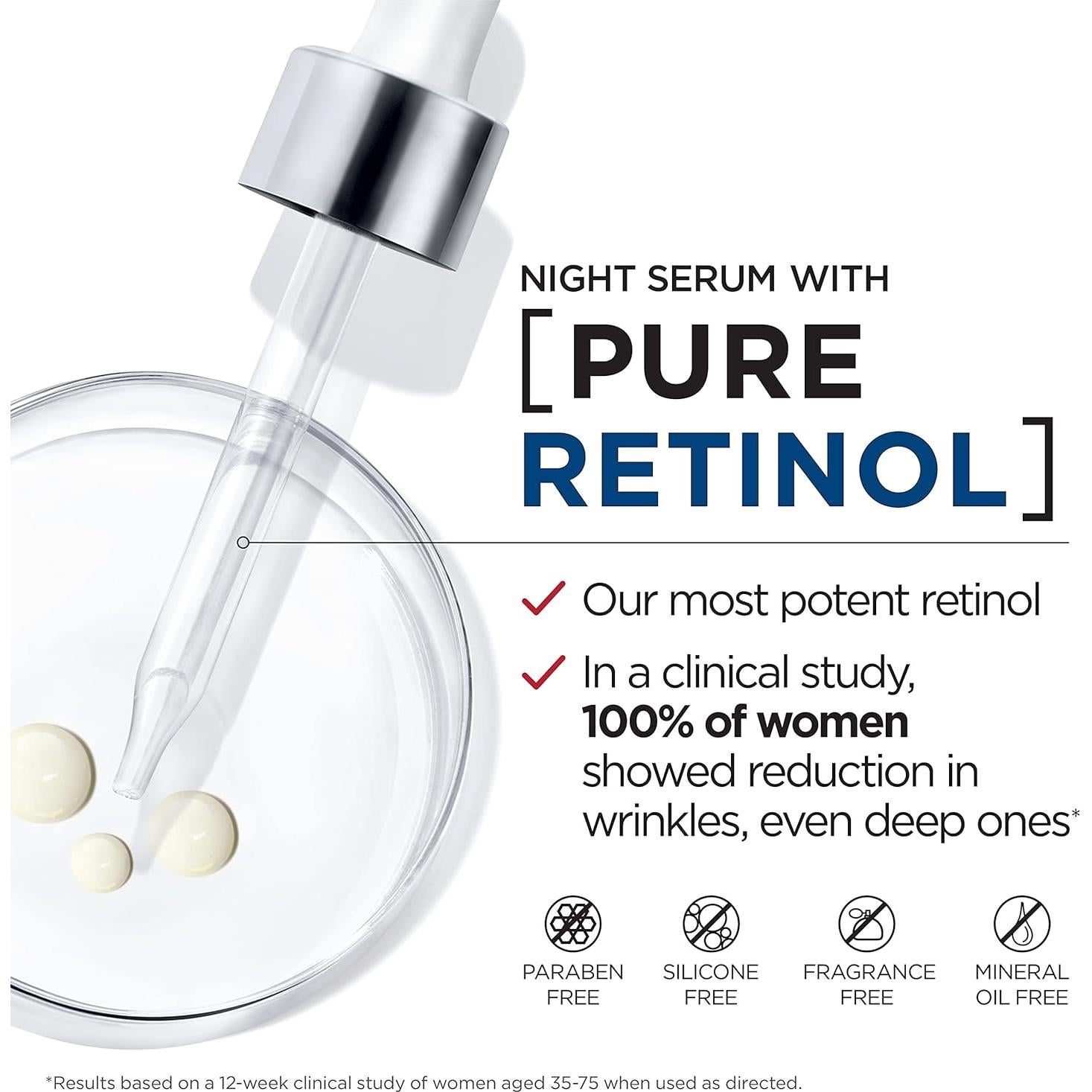 Suero Nocturno L'Oreal Paris Revitalift 0.3% Retinol 28.35 g