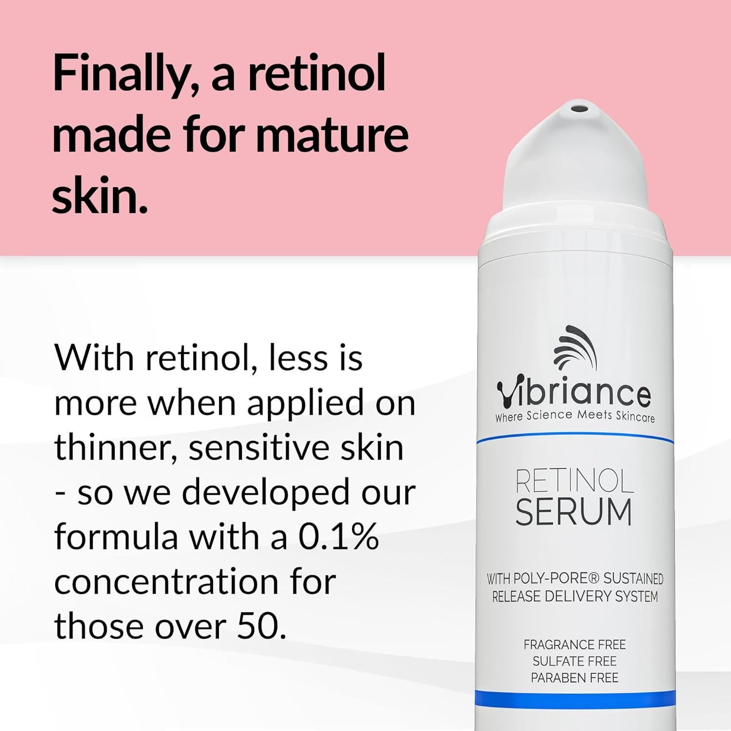 Suero de Retinol Vibriance 29.57 ml - Piel Sensible y Madura