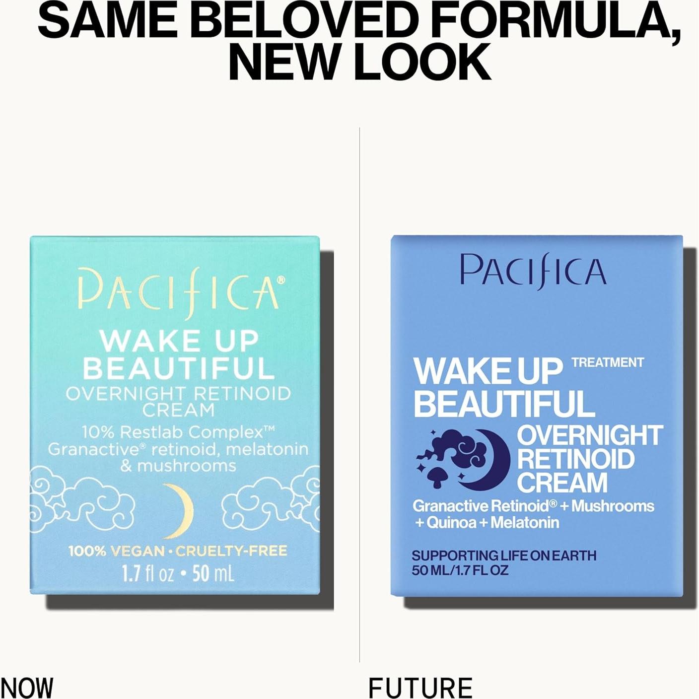 Crema Nocturna Retinoide Pacifica 48g - Hidratante Antienvejecimiento