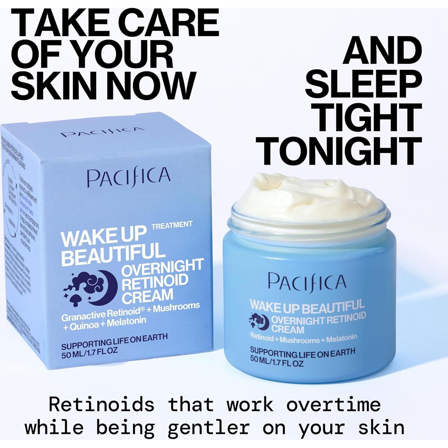 Crema Nocturna Retinoide Pacifica 48g - Hidratante Antienvejecimiento