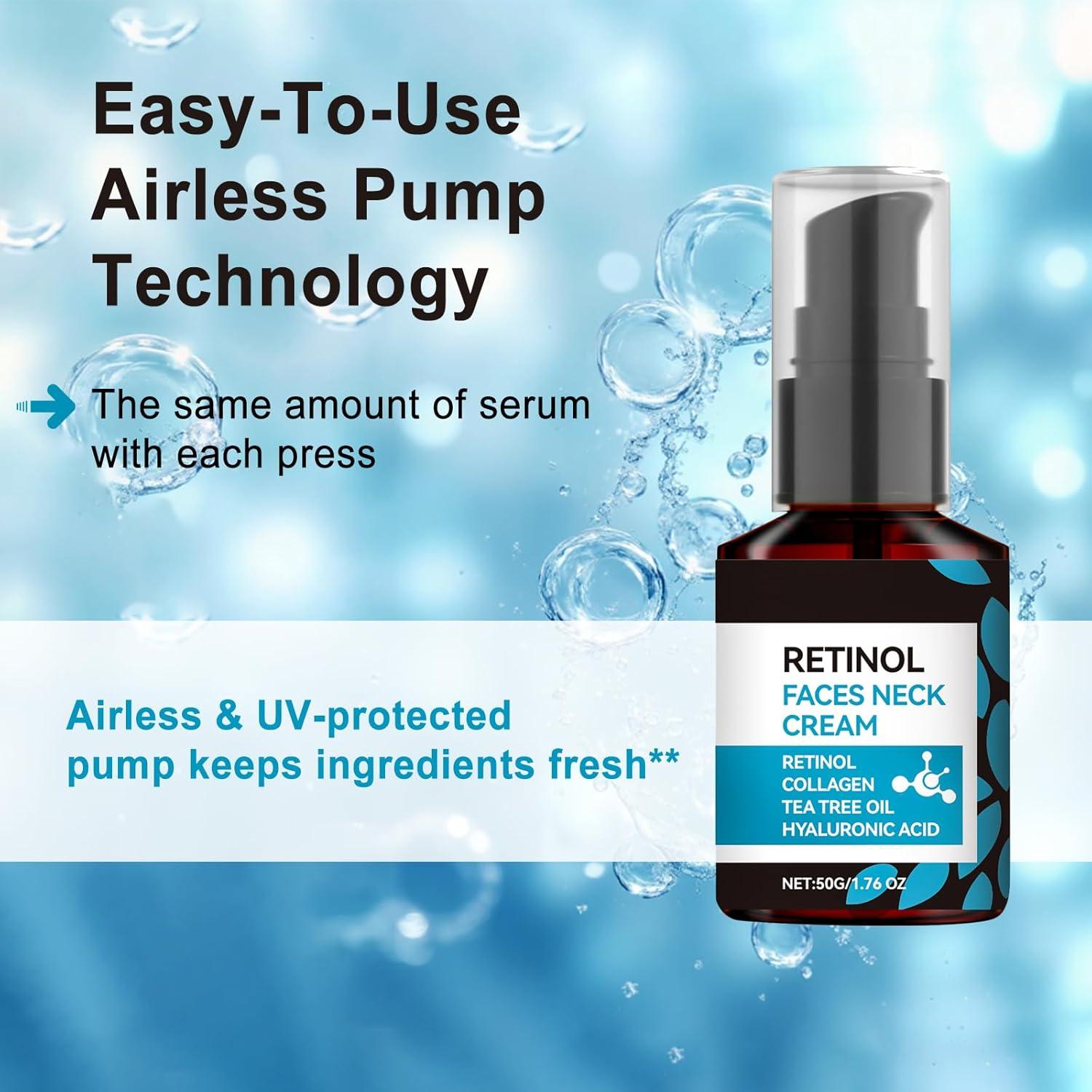 Crema Facial Antienvejecimiento EELHOE con Colágeno y Retinol 50 g