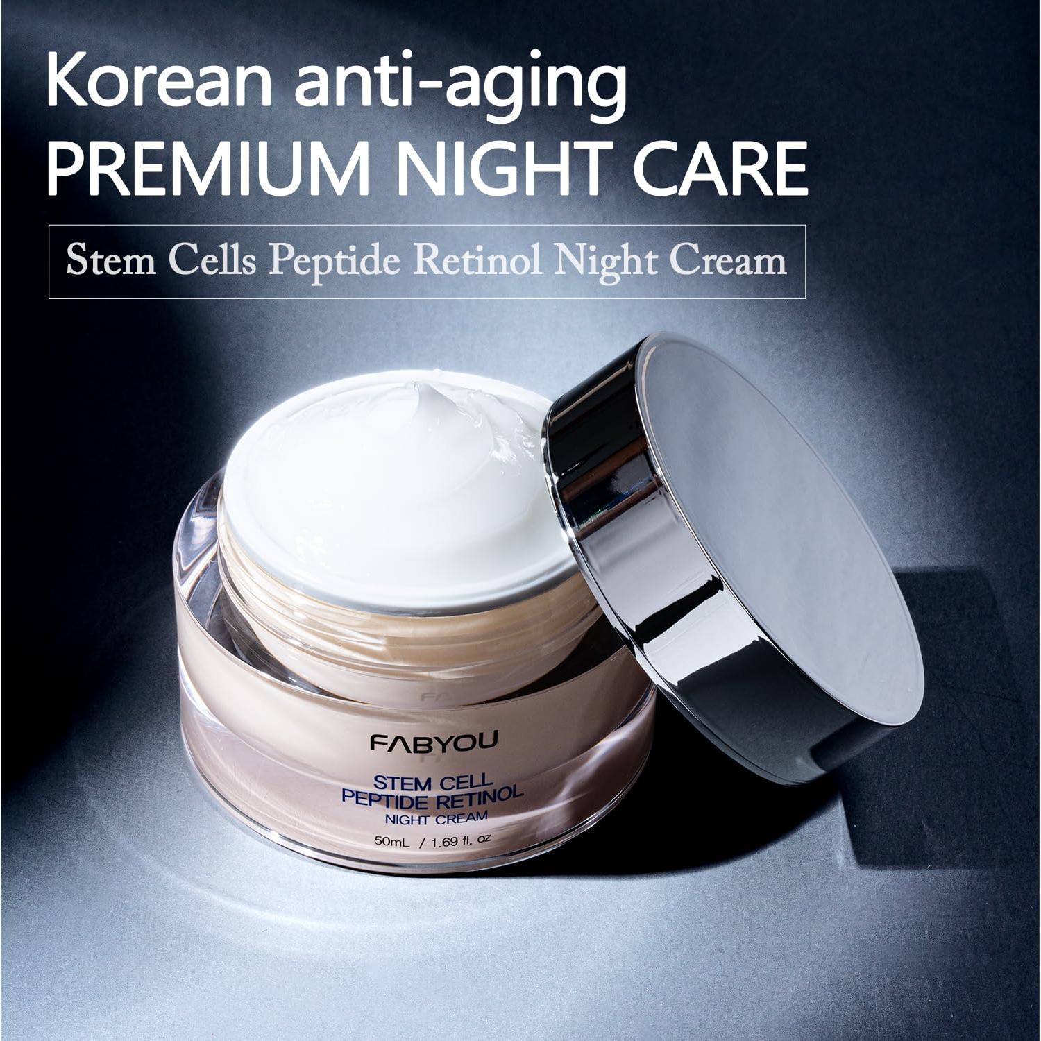 Crema Nocturna Antienvejecimiento Picostech 50 ml con Retinol y Péptidos