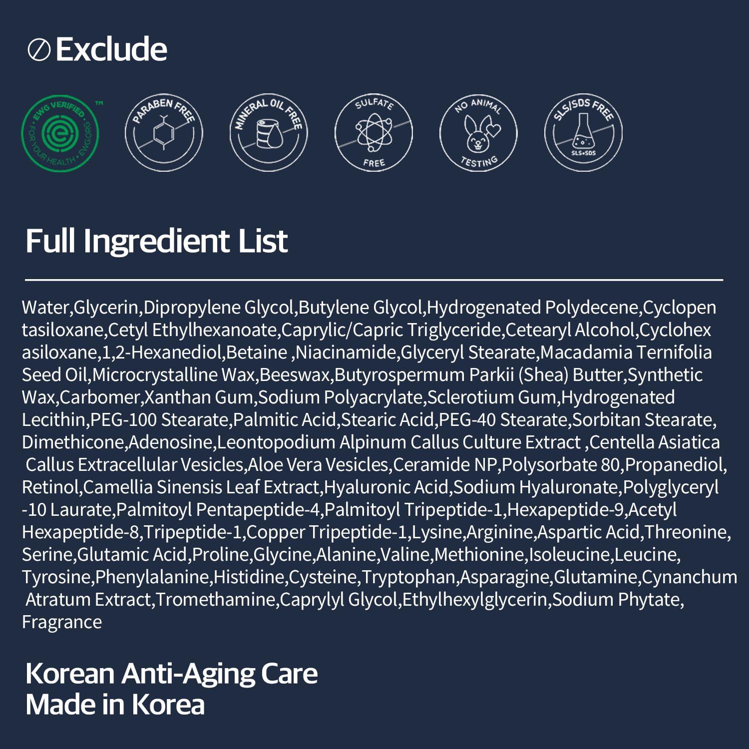 Crema Nocturna Antienvejecimiento Picostech 50 ml con Retinol y Péptidos