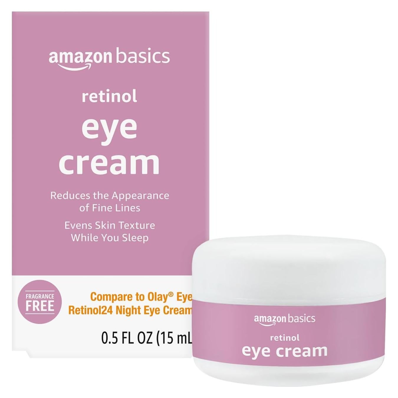 Crema para los Ojos con Retinol Amazon Basics 14g Sin Fragancia