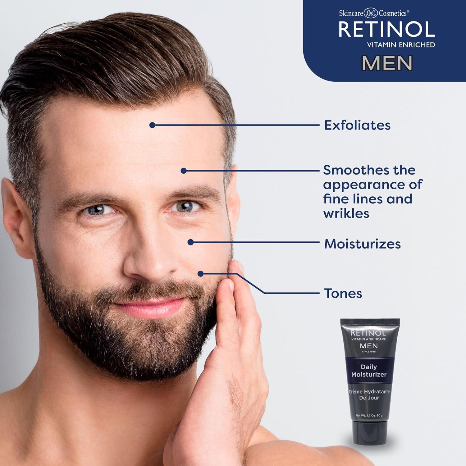 Hidratante Diario de Retinol para Hombres Retinol 50g