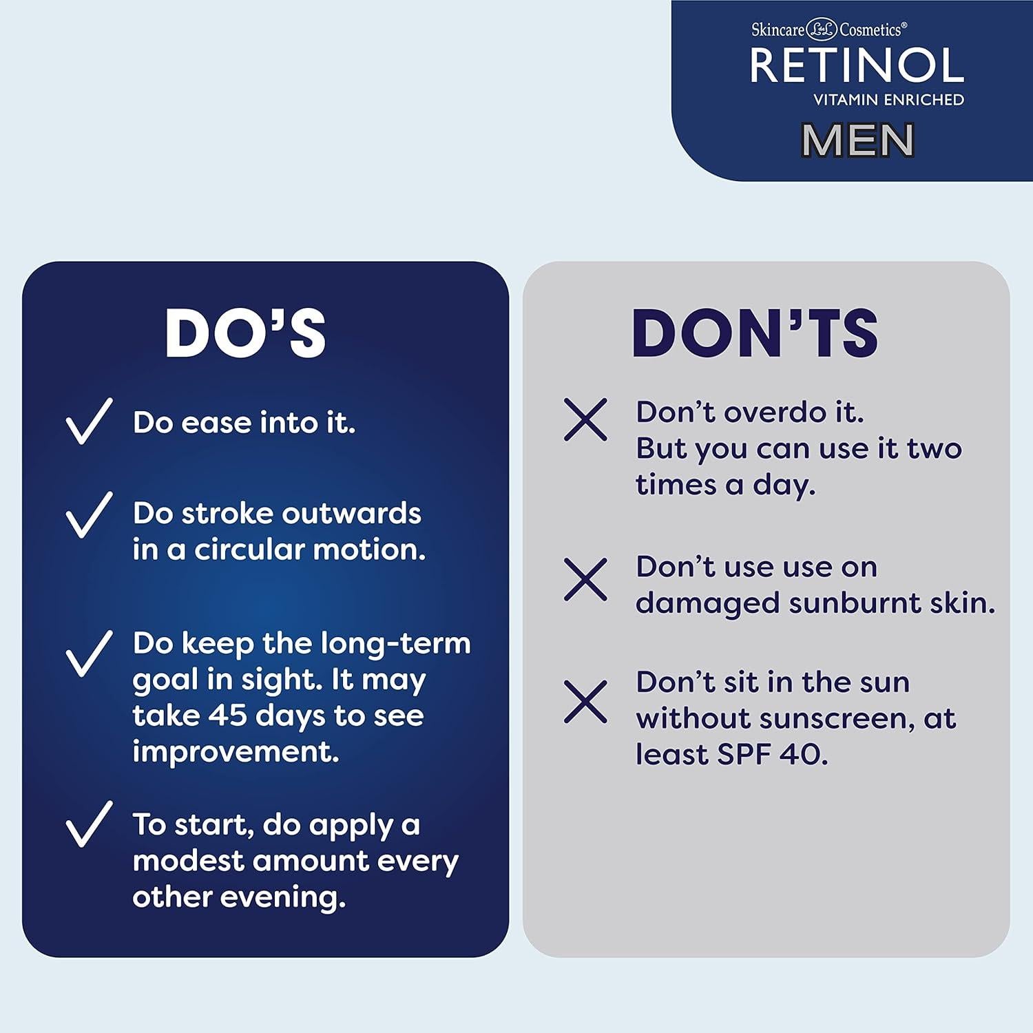 Hidratante Diario de Retinol para Hombres Retinol 50g