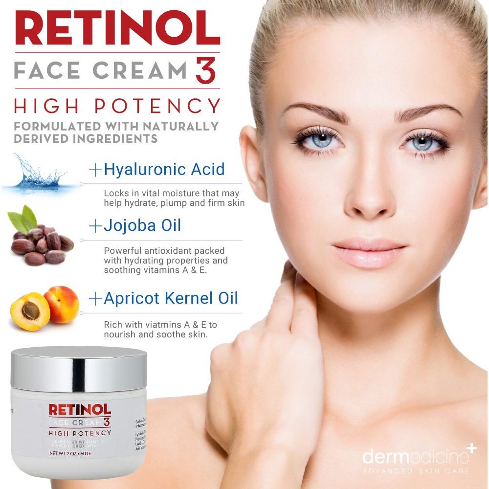 Crema Antienvejecimiento Retinol 3% Dermedicine 56.7g