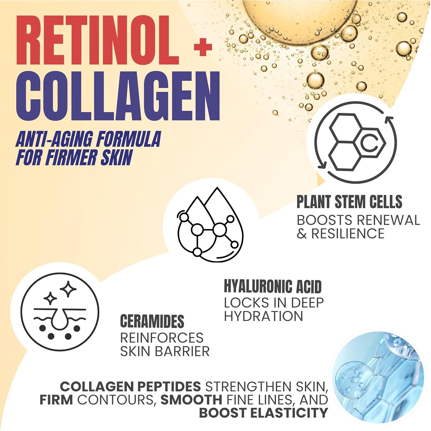 Loción Reafirmante ALOZERA Retinol y Colágeno 500 ml
