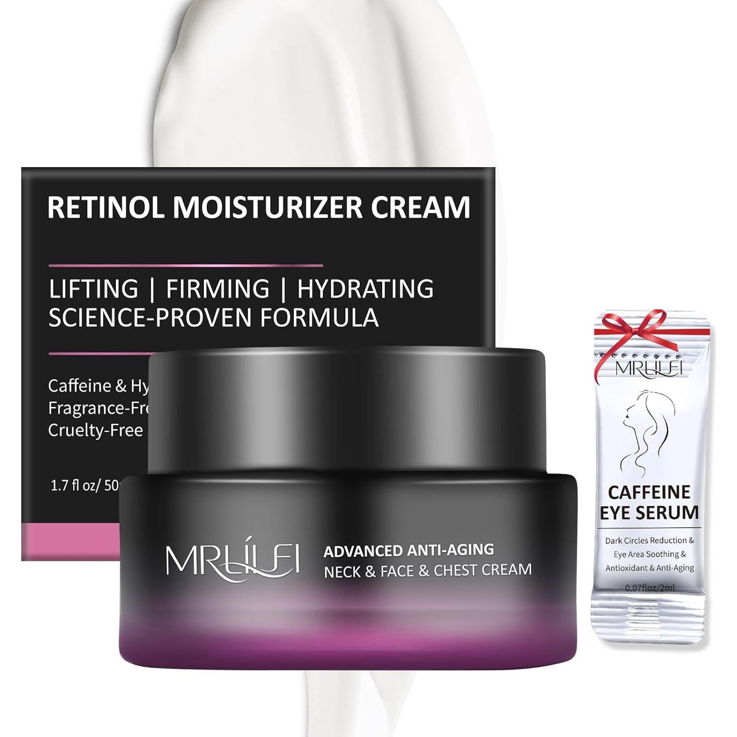Crema Hidratante de Retinol 4 en 1 Antienvejecimiento 50 ml
