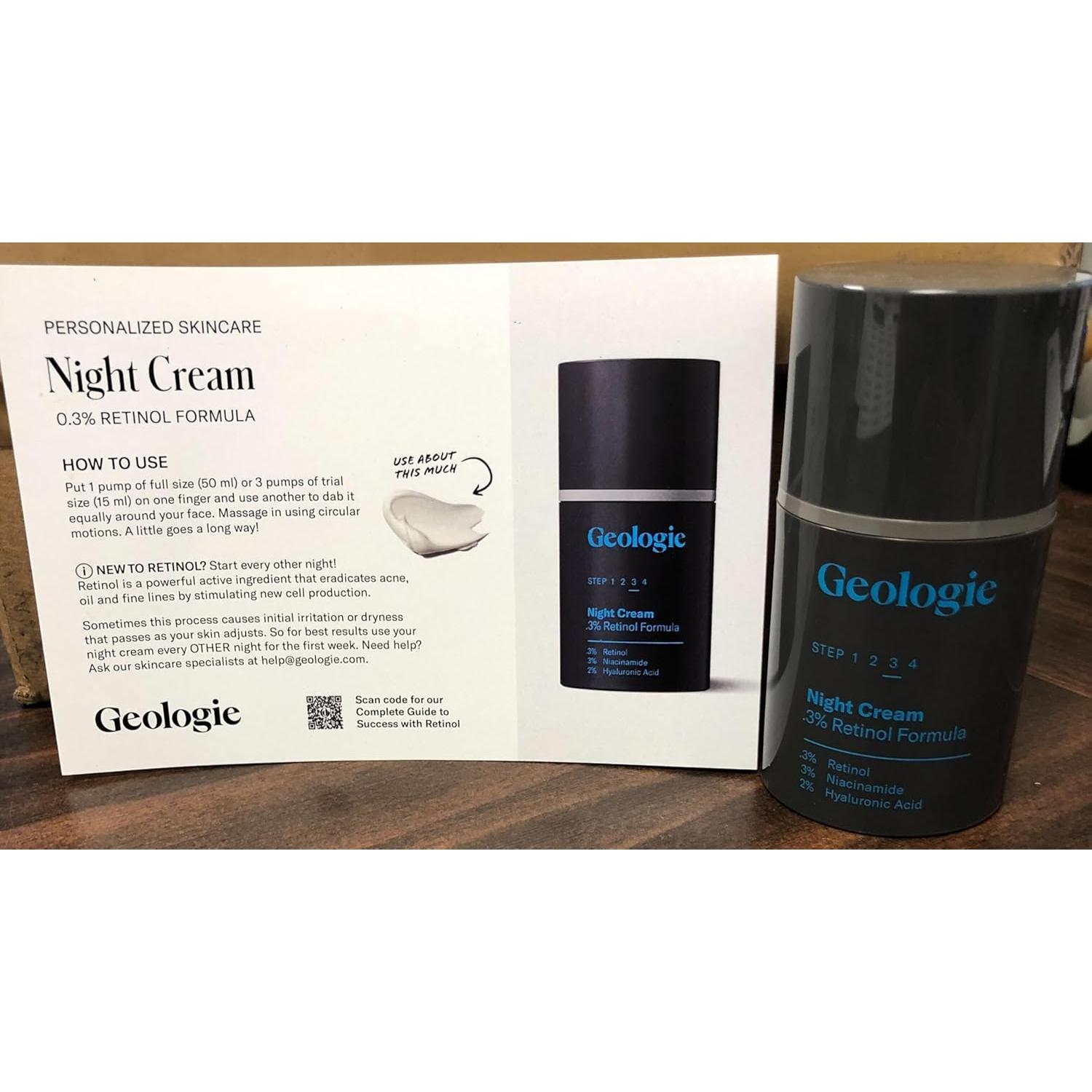 Crema Facial Anti-Envejecimiento Geologie 0.2% Retinol 47g