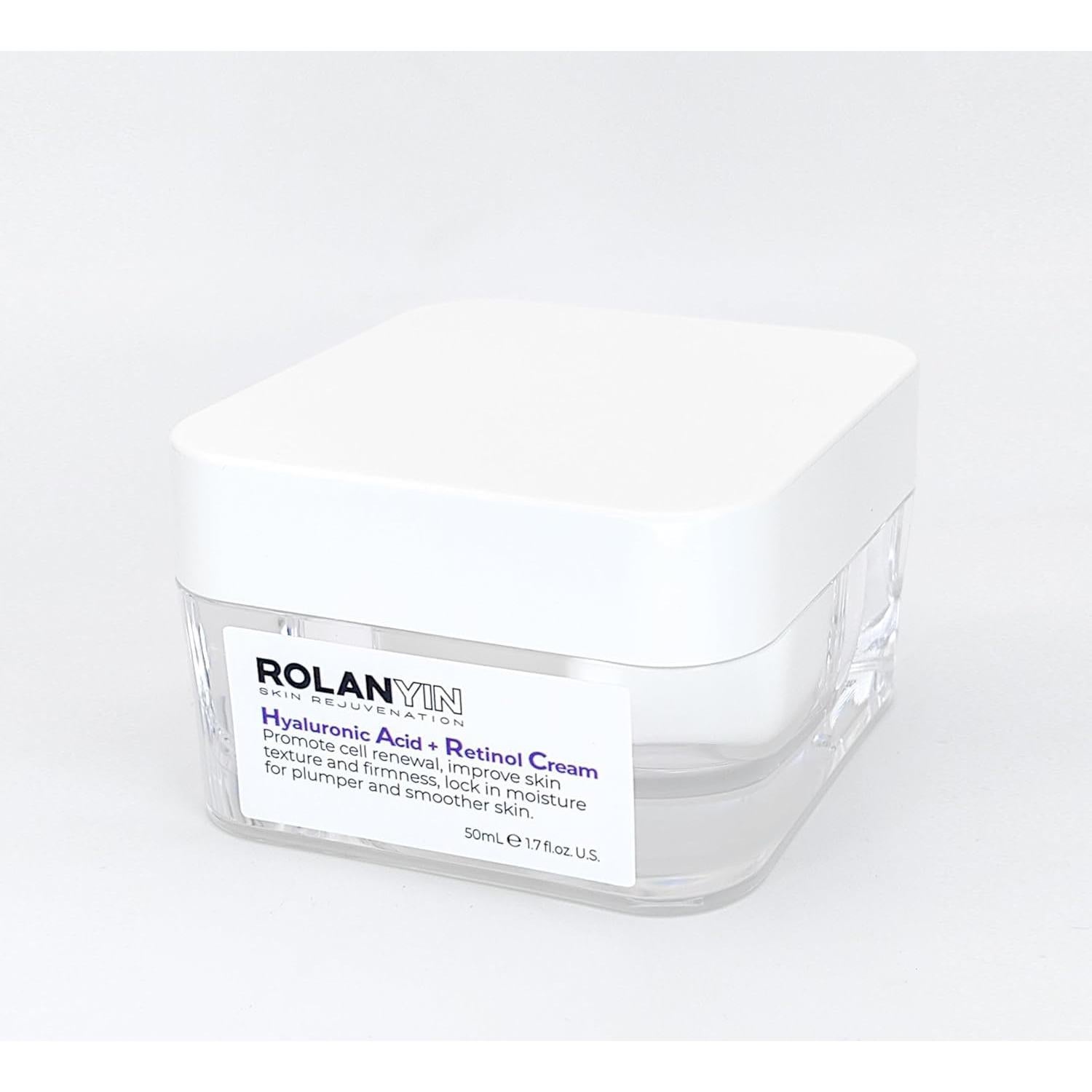Crema Anti-Envejecimiento ROLANYIN 50ml Ácido Hialurónico + Retinol