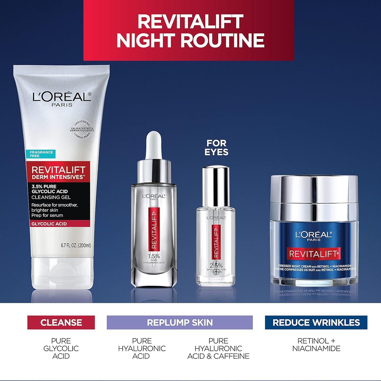 Crema Nocturna Revitalift L'Oreal Paris Retinol Niacinamida 48g