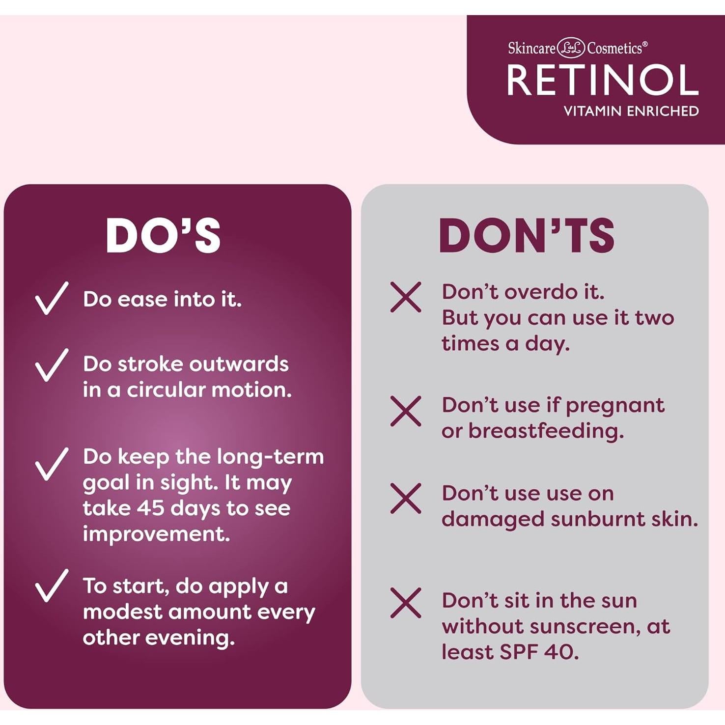 Crema de Día Retinol SPF 20 Skincare LdeL 90g Hidratante