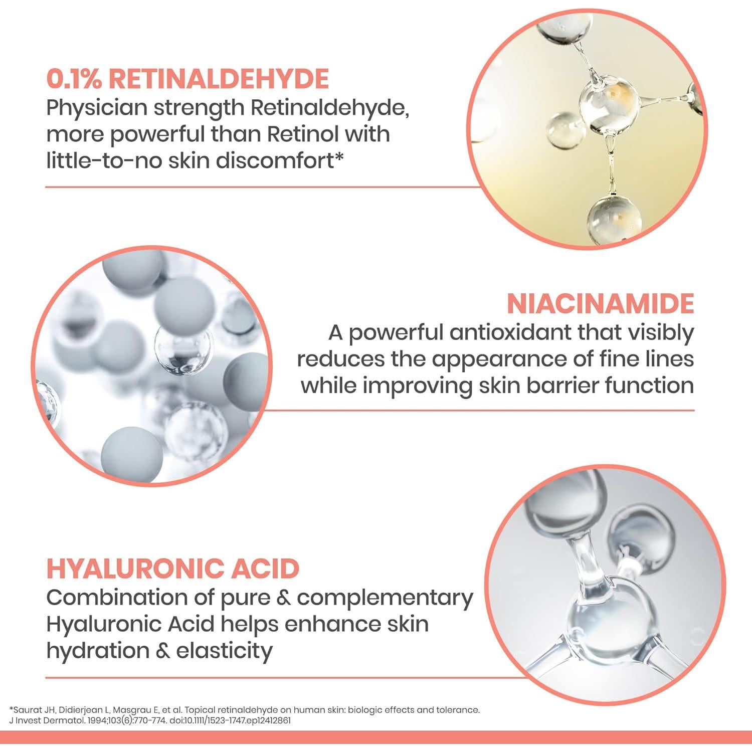 Crema Facial Antienvejecimiento Avène 29.57 ml Retinal 0.05%