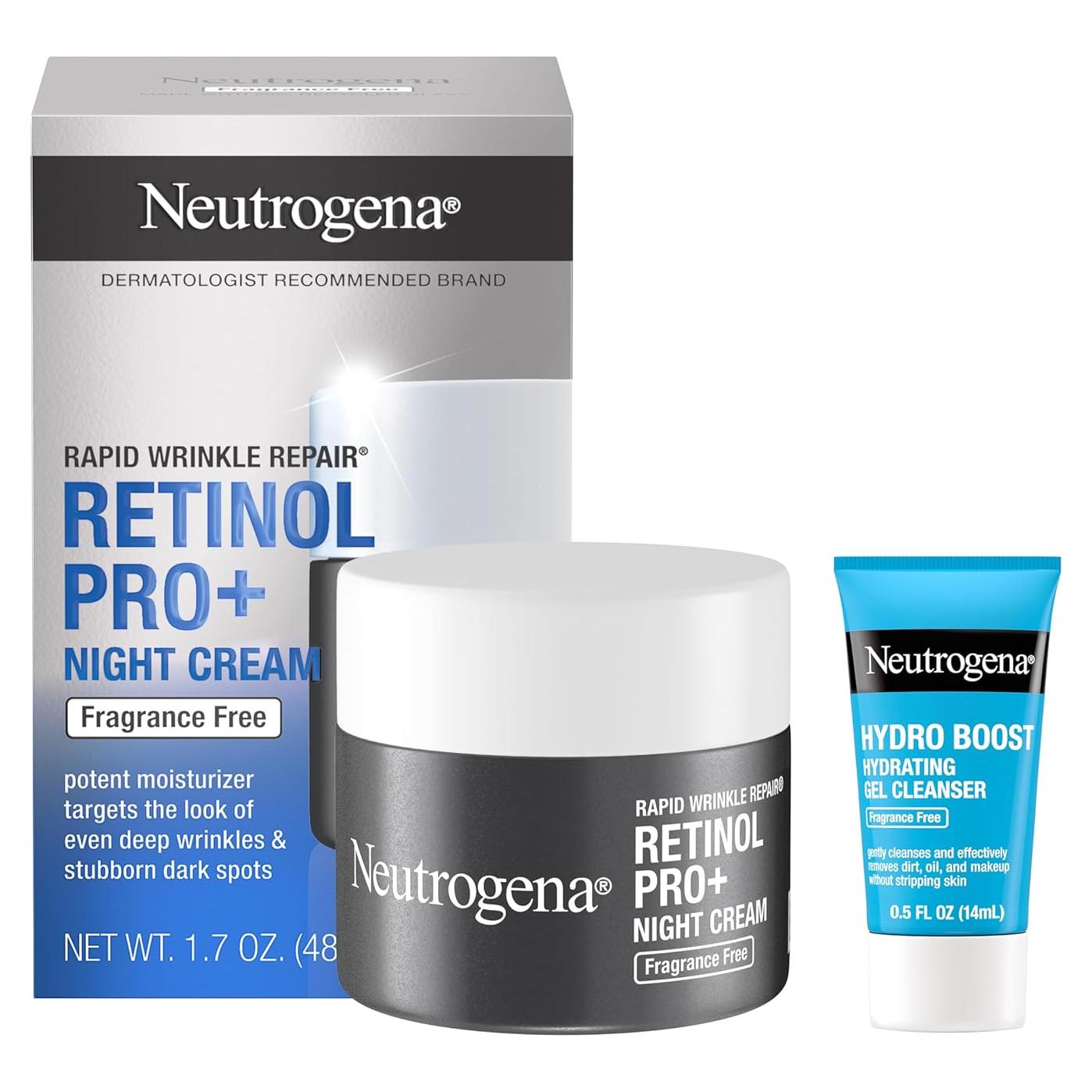 Crema Nocturna Antienvejecimiento Neutrogena Retinol Pro+ 48 g